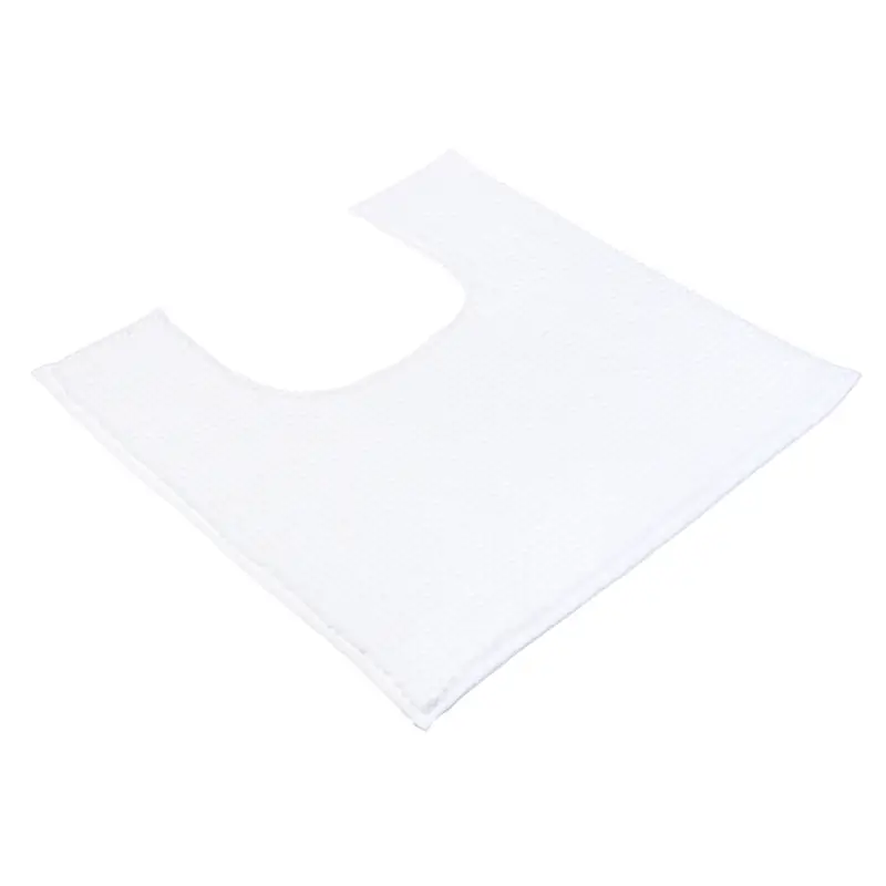 VETTA Коврик для туалета, 50х50см, синель 1,2см, белый