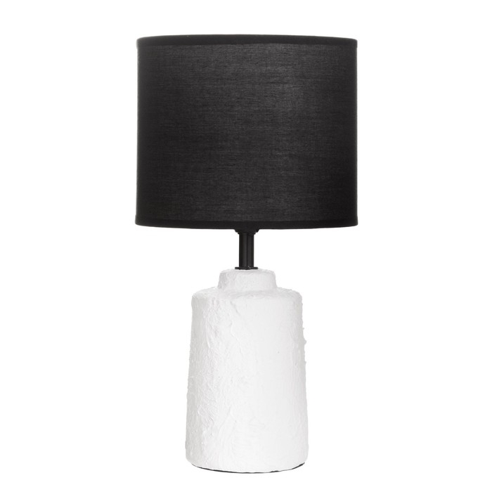 Лампа настольная Лампа настольная "Мирана" 1х40Вт Е14 белый 18х18х34см