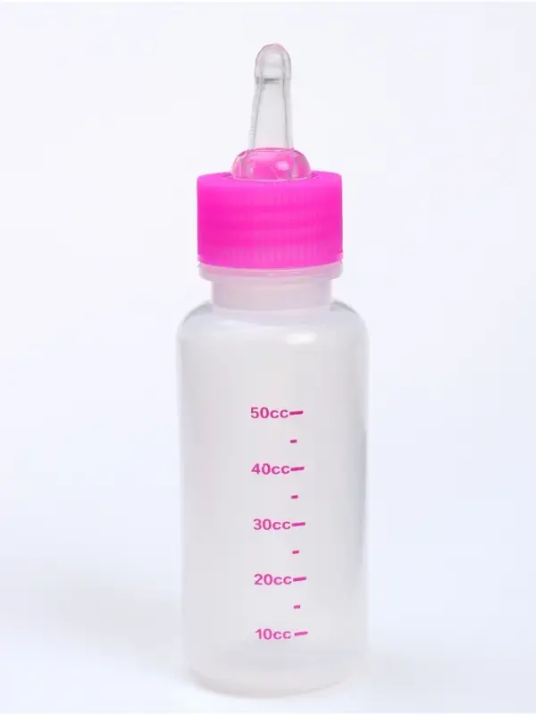 Набор для вскармливания &laquo;Пижон&raquo;, в пластиковом контейнере, бутылочка 60 мл, розовый