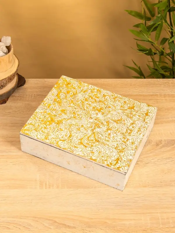 Шкатулка  Шкатулка "Узор" 30х25х8 см, МДФ