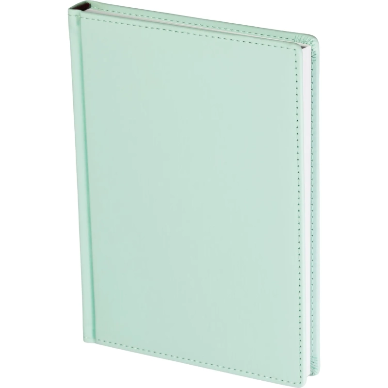 Ежедневник недатированный А5+, 136л, Velvet зефирный мятный 3-115/36