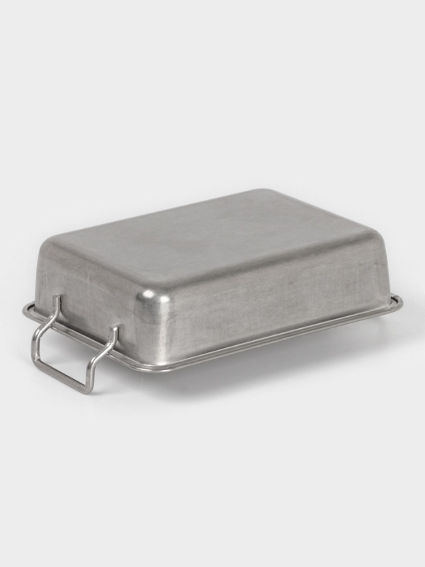 Противень для подачи 15х11х3,5см, 304 сталь Противень для подачи 15х11х3,5см, 304 сталь