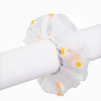 Резинка для волос «Ромашка» белая, Принцессы Резинка для волос «Ромашка» белая, Принцессы