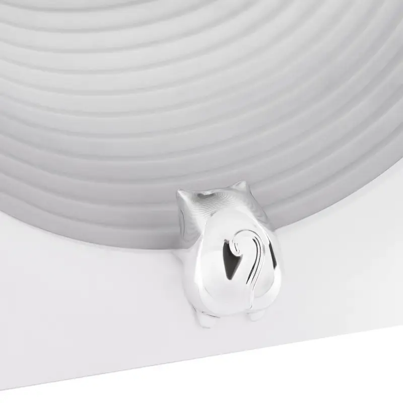 Bluetooth-колонка с подсветкой Volumetric, белая Bluetooth-колонка с подсветкой Volumetric, белая