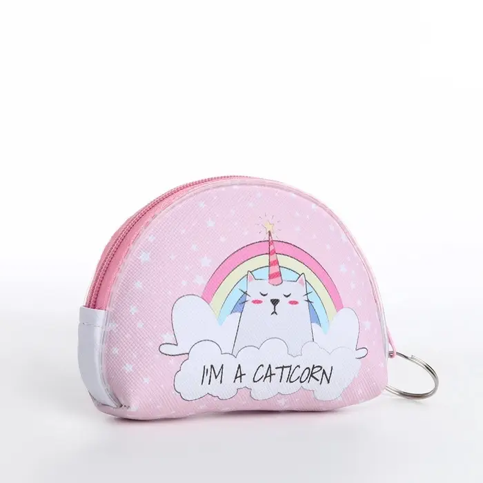 Кошелёк детский &laquo;Единорожки&raquo; Выбражулька, маленький, монетница, МИКС