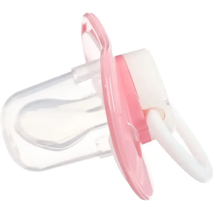 Пустышка ортодонтическая, с колпачком, от 3 мес., МИКС