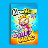 Жевательные конфеты "Кисломания Супер Кисло" 13г