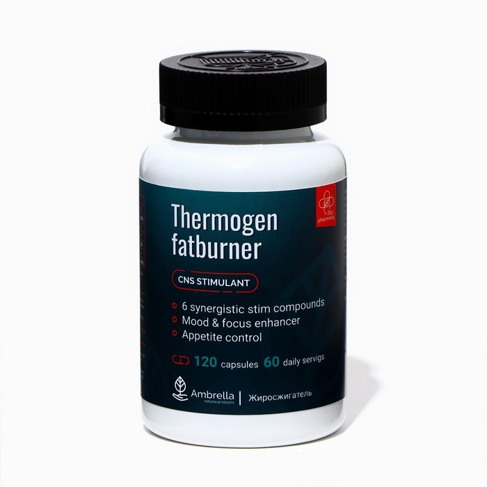 Жиросжигатель Thermogen fatburner, 120 капсул по 0,5 г Жиросжигатель Thermogen fatburner, 120 капсул по 0,5 г