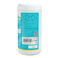 Салфетки чистящие для всех типов экранов, Defender Cleaning wipes, Optima, 100 штук в тубе