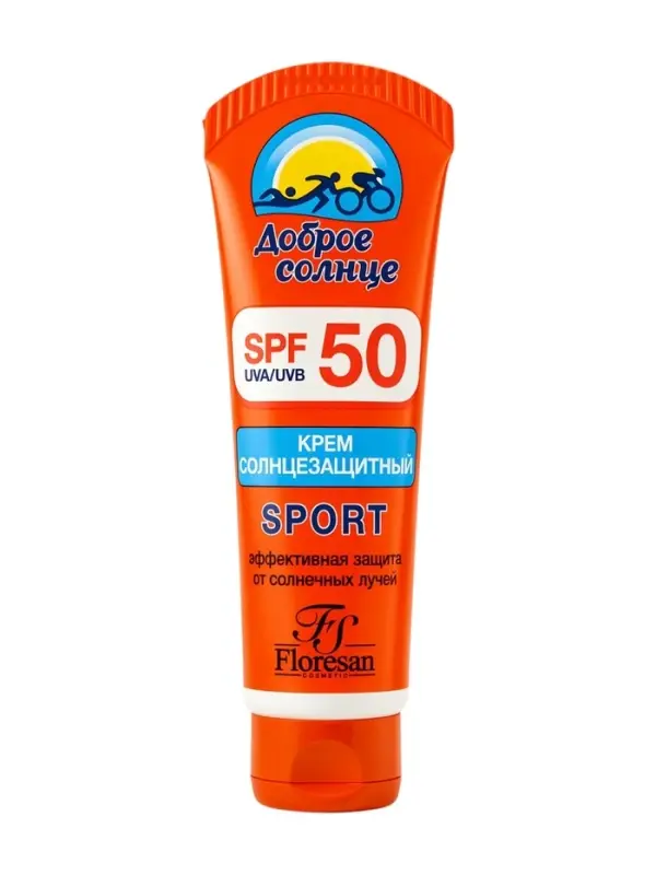 Солнцезащитный крем-блок от загара Floresan SPF 50, 60 мл