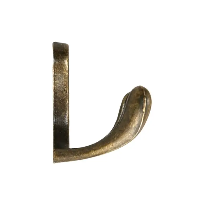 Крючок мебельный ТУНДРА TKd=005, двухрожковый, бронза, 5 шт. Крючок мебельный ТУНДРА TKd=005, двухрожковый, бронза, 5 шт.