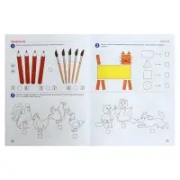 Рабочая тетрадь &laquo;Я считаю до десяти&raquo;, для детей 5-6 лет, цветная, новая обложка