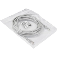 Патч-корд ExeGate UTP-RJ45-RJ45-5e-5M-LSZH-GY, cat.5e, 5м <EX286385RUS