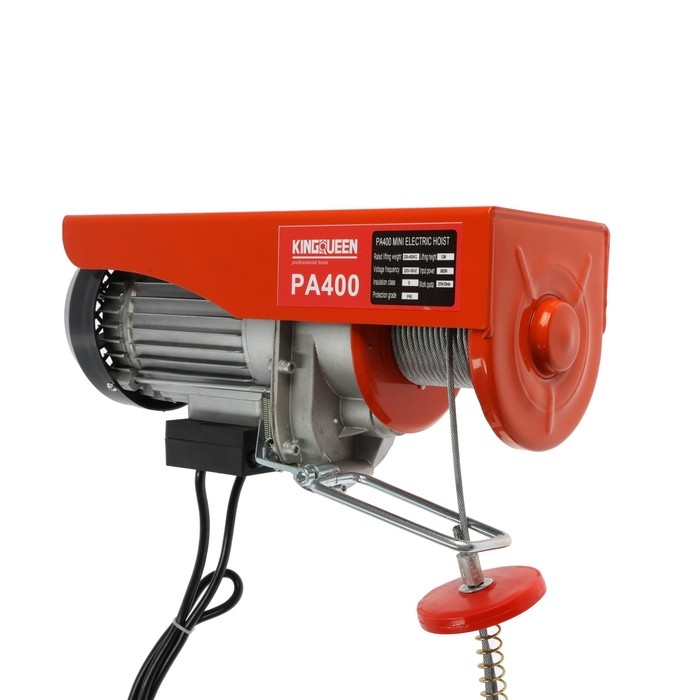 Тельфер Kingqueen PA-400, высота 12 м, 200/400 кг Тельфер Kingqueen PA-400, высота 12 м, 200/400 кг