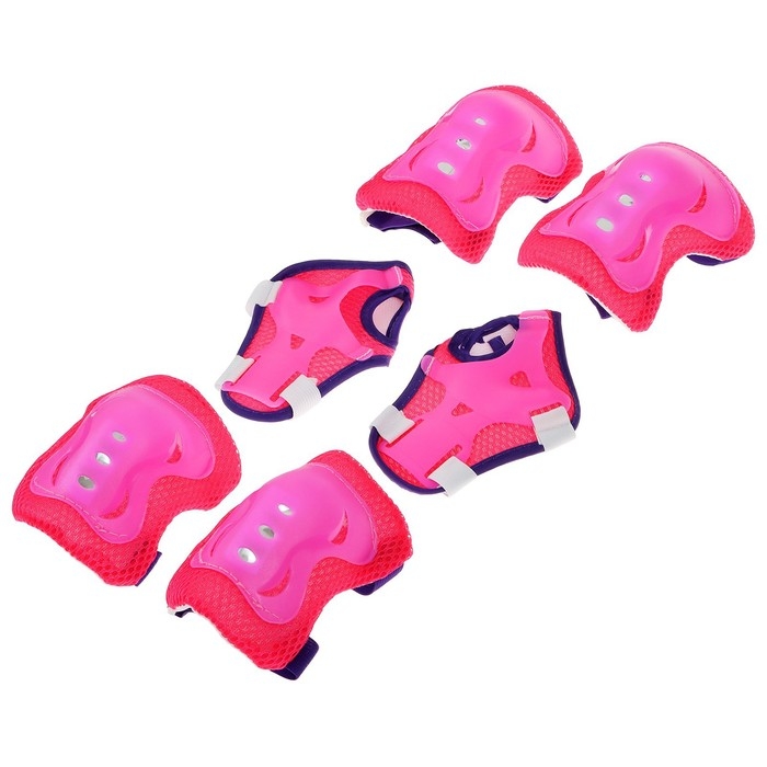 Набор: коньки детские раздвижные Snow Cat, с роликовой платформой, защита, р. 34-37 Набор: коньки детские раздвижные Snow Cat, с роликовой платформой, защита, р. 34-37