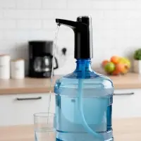 Помпа для воды LWP-06, электрическая, 5 Вт,800 мАч, порционная подача воды, АКБ, чёрная