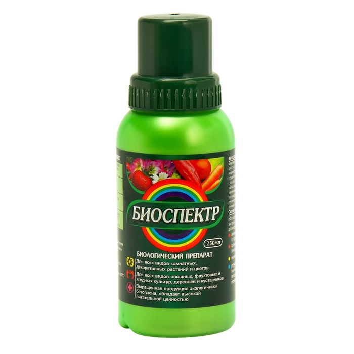 Биоудобрение, стимулятор  Биоудобрение, стимулятор "Биоспектр", универсальное, 0,25 л