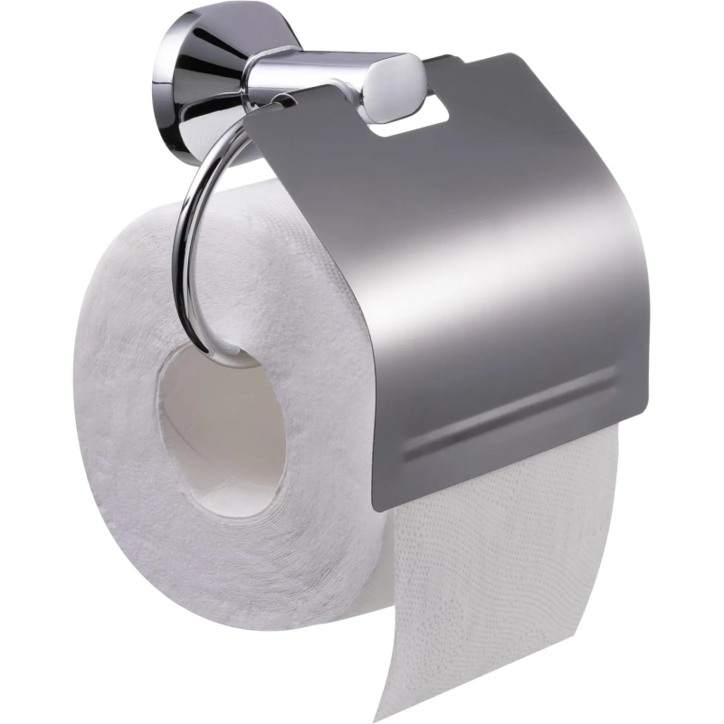 Держатель для туалетной бумаги Luscan металлич., хромированный