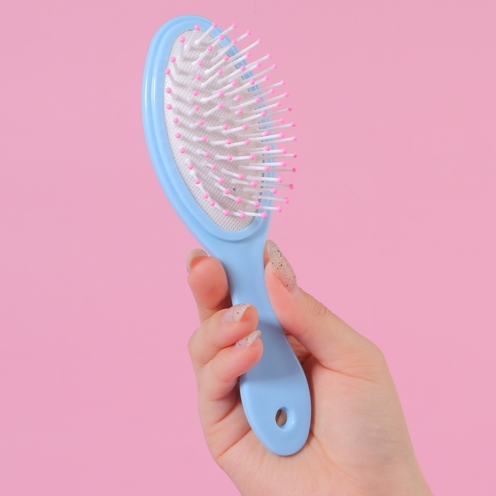 Расчёска массажная, 5,5 × 17,5 см, рисунок МИКС Расчёска массажная, 5,5 × 17,5 см, рисунок МИКС