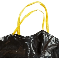 Мешки для мусора ПВД 35л 25мкм 10шт/рул черн50х58см, Стандарт, с завязк