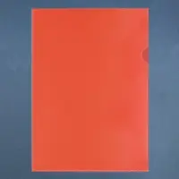 Набор папок-уголков А4, 100 мкм, Calligrata Выгодные, прозрачные, 5 штук, микс