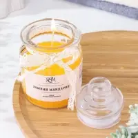 Ароматическая свеча в банке &laquo;Зимний мандарин&raquo; 180 г, время горения 45 ч