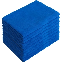 Набор полотенец махровых бордюр 440 г/м2, 50х90 саксонский голубой, 10шт