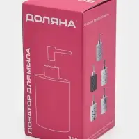 Дозатор для мыла Доляна &laquo;Эвкалипт&raquo;, 380 мл