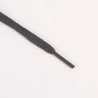 Шнурки для обуви, пара, круглые, d=5 мм, 110 см, тёмно-серые