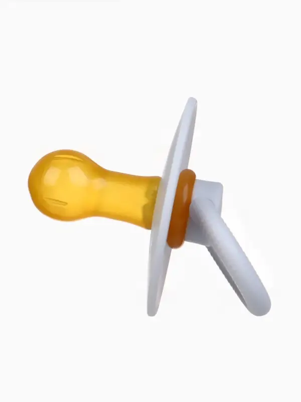 Набор классических пустышек, 2 шт., латекс, зелёный/серый, в контейнере, от 3 мес., M&B Набор классических пустышек, 2 шт., латекс, зелёный/серый, в контейнере, от 3 мес., M&B