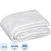 Одеяло  Luscan 140х205 см стеганое микрофибра/бамбук 300 г/м2