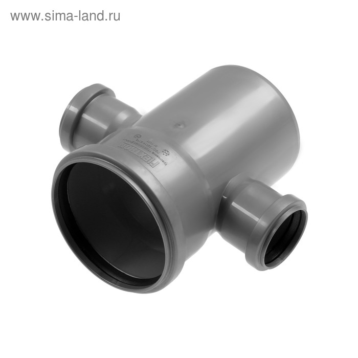 Крестовина канализационная FLEXTRON, 110х50х50 мм, внутренняя, 90°, одноплоскостная, правая Крестовина канализационная FLEXTRON, 110х50х50 мм, внутренняя, 90°, одноплоскостная, правая