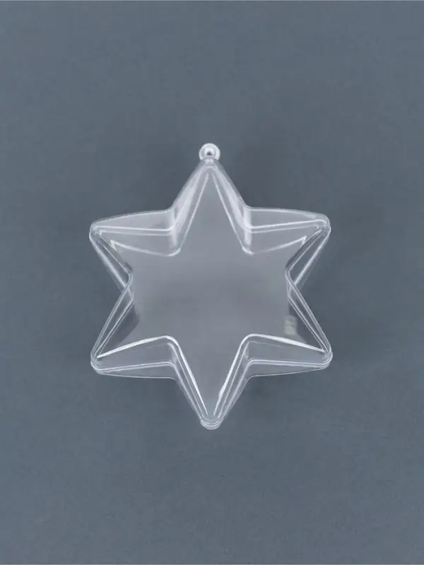 Заготовка - подвеска, раздельные части «Звезда 6-ти конечная», размер собранного: 4.3×10×10 см Заготовка - подвеска, раздельные части «Звезда 6-ти конечная», размер собранного: 4.3×10×10 см