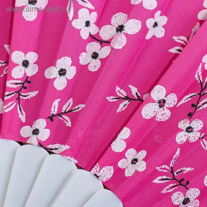 Веер складной &laquo;Сакура&raquo;, 23 см, МИКС