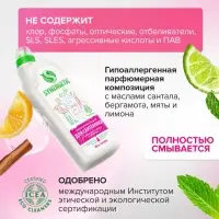 Чистящее средство Synergetic, гель, для сантехники, без хлора, 1 л