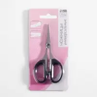 Ножницы универсальные, 4", 10.5 см, чёрные