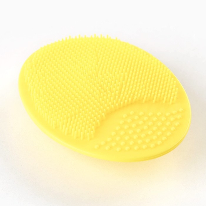 Силиконовый спонж для умывания в пакете  Силиконовый спонж для умывания в пакете "Праздничный" , 6.5 х 5 см