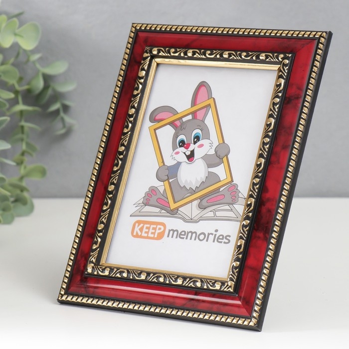 Фоторамка пластик 10х15 см яшма (783) Фоторамка пластик 10х15 см яшма (783)