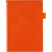 Ежедневник недатированный А5 GRAND оранжевый, 128л 3-774/09