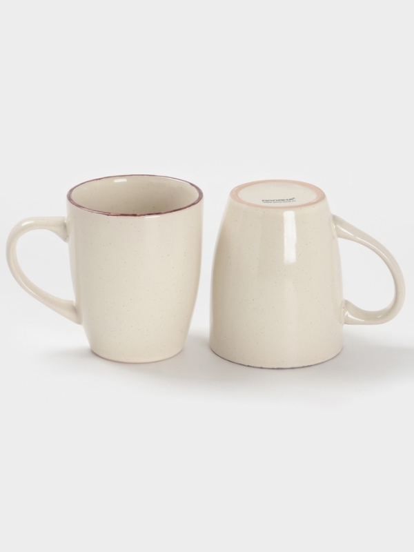 Набор посуды Доляна Набор посуды Доляна "Альпийский крем" 24: Кружка, тарелки (20,27см), салатник, цвет белый 1079246