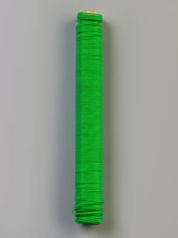 Проволока для подвязки растений, 50 м, металл, зелёная, Greengo