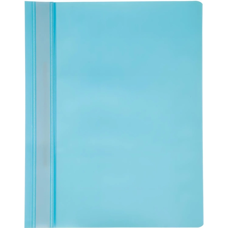 Скоросшиватель пластиковый Attache Акварель 10шт/уп глб, бир, жлт, срн, роз