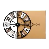 Часы настенные интерьерные, серия: Лофт, дискретный ход, d=60 см, от батарейки 1&times;АА