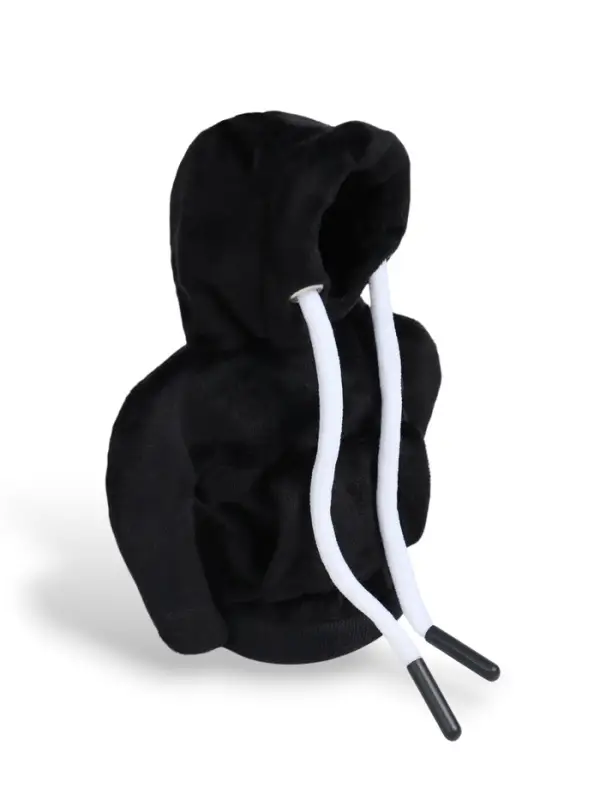 Чехол на рычаг коробки передач &laquo;Худи&raquo; черный