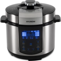 Мультиварка-скороварка HYMC-1618 серебристый-черный