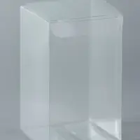 Складная прозрачная коробка из PVC, для упаковки подарков, 6&times;6&times;10 см