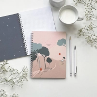 Тетрадь общая А5 80л.клетка,спир,Be Smart,Soul,N3673