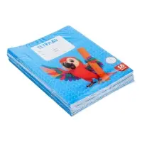 Тетради 10 штук, 18 листов в клетку Calligrata KIDS, блок офсет