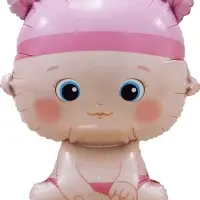 Воздушный шар фольгированный 33" «Малышка девочка» Воздушный шар фольгированный 33" «Малышка девочка»