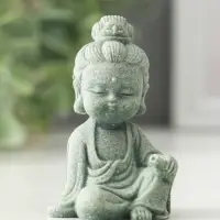 Фигурка песчаник &laquo;Маленькая Гуань Инь&raquo;, 3.5&times;4.5&times;7 см